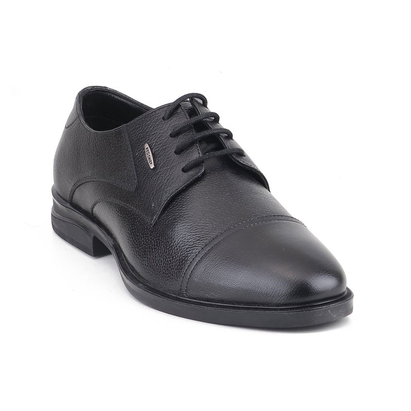 Red Chief Black Formal Derby Shoe For Men |RC4070 - Image 1